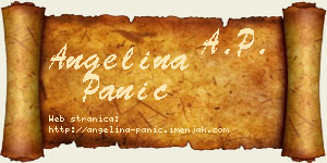 Angelina Panić vizit kartica
